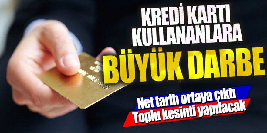 Kredi kartı kullananlara büyük darbe: Kredi Kartı Faizleri Yükseliyor: İşte Net Tarih ve Detaylar!