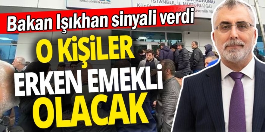 Çalışma ve Sosyal Güvenlik Bakanı Vedat Işıkhan'dan '1 Milyon Bağ-Kur'luya Erken Emekli Olacak Müjdesi!