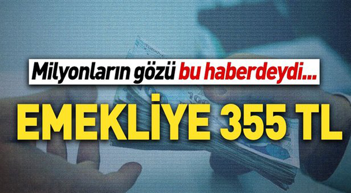 İntibak ödemesi ne zaman yapılacak? Emekliye 355 TL intibak ödemesi