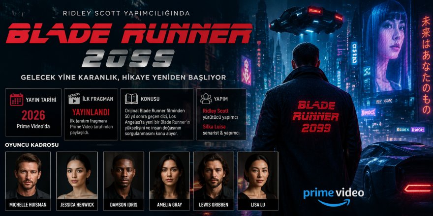Blade Runner 2099 Ne Zaman Yayınlanacak? Yayın Tarihi, Oyuncu Kadrosu ve Konusu Açıklandı