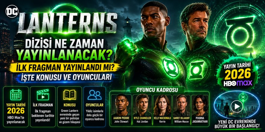 Lanterns Dizisi Ne Zaman Yayınlanacak? Lanterns Dizisi İlk Fragmanı Yayınlandı mı? İşte Konusu ve Oyuncuları