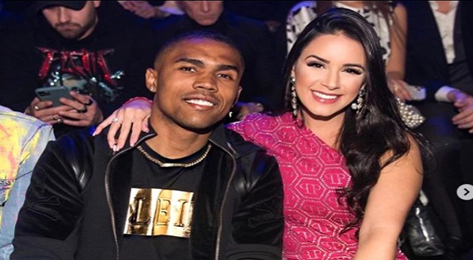 Douglas Costa karanina altındayken nişanlısı Brezilya sahilde poz verdi