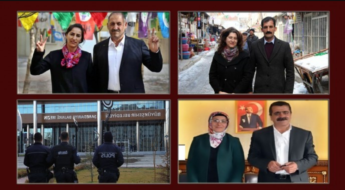 HDP'li üç belediye eş başkanlarına gözaltı!