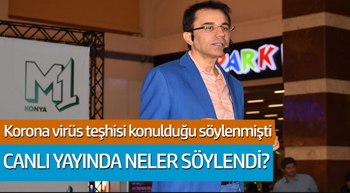 Koronavirüs teşhisi konulduğu söylenmişti; Ender Saraç, canlı yayında neler söyledi?