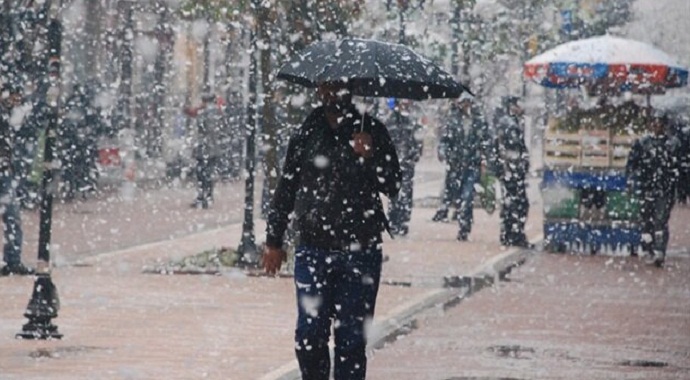 Meteoroloji'den sağanak yağış ile kar uyarısı geldi!