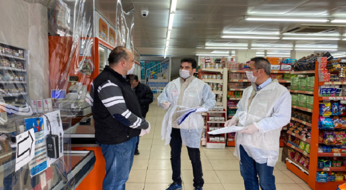 Safranbolu tarihi kentte marketlerin denetimi sürüyor