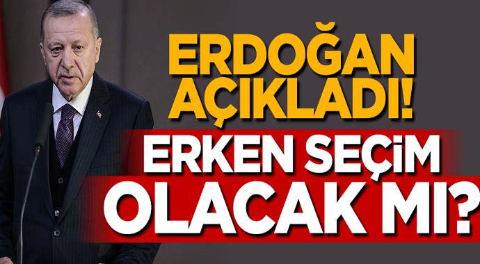 Erdoğan Seçim Tarihini Açıkladı!