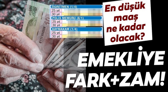 Emekli maaşları ne kadar olacak? En düşük memur maaşı ne kadar olacak?