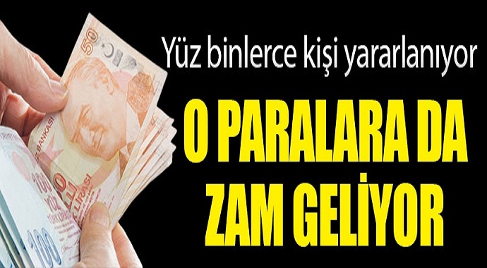 müjde 65 yaş aylığına zam geliyor.