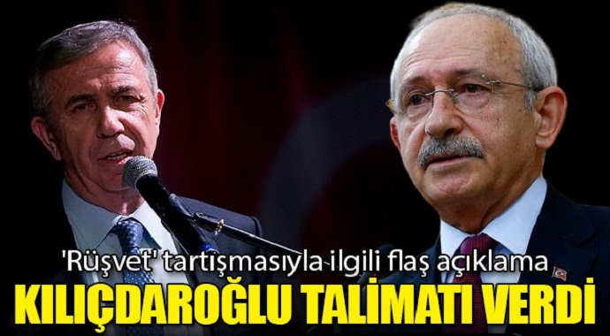 Kılıçdaroğlu'ndan Yavaş'a talimat 'Rüşvet' tartışmasıyla ilgili flaş açıklama!