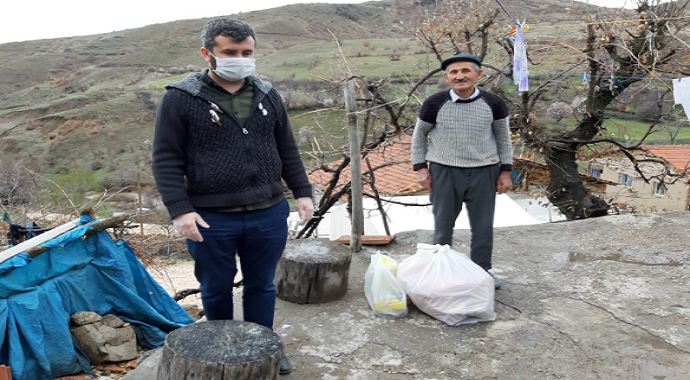 Malatya'nın Arguvan ilçesinde yaşlılara psiko destek rehberlik hizmeti