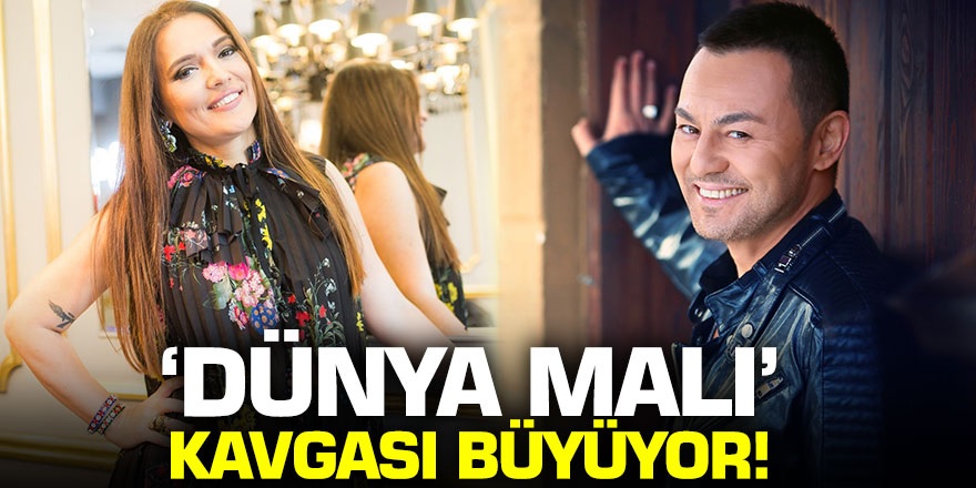 Serdar Ortaç ile Demet Akalın arasında dünya malı kavgası büyüyor!