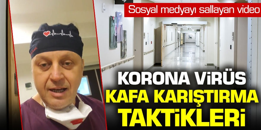 Korona virüs kafa karıştıranma taktikleri! Sosyal medyayı salladı