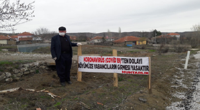 Tokat’ta korona virüs vakası olmayan köylere giriş yasağı koydular