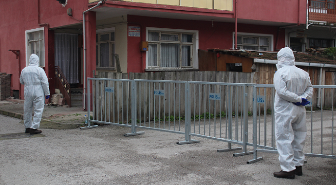 Kocaeli’nin İzmit ilçesinde bir sokak karantinaya alındı