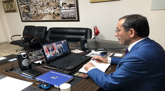 AK Parti İl Başkanı Dağtekin Cumhurbaşkanıyla görüştü