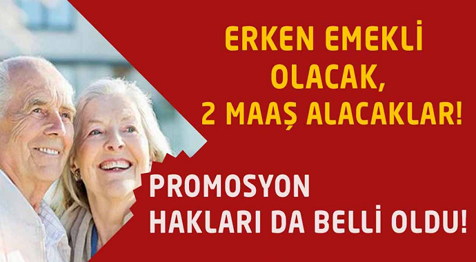 Meclisten Geçti! O Vatandaşlar Erken Emekli Olup 2 Maaş Alacaklar!