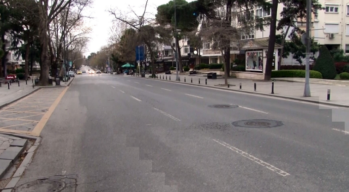 İstanbul Bağdat Caddesi adeta hayalet caddeye döndü