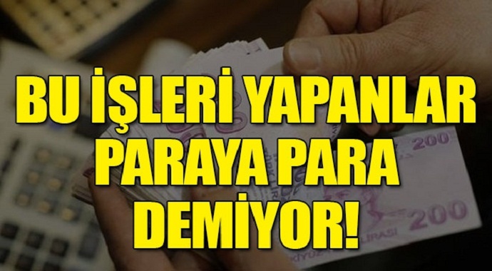 Bu İşleri,Yapanlar Çok Kazanıyor Paraya Para demiyor!