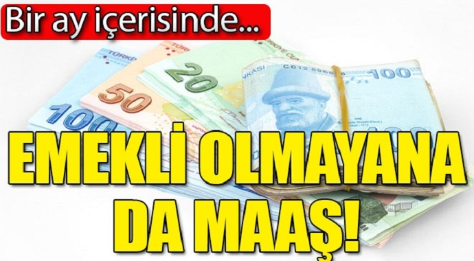 Müjde Emekli Olamayana'da Maaş!