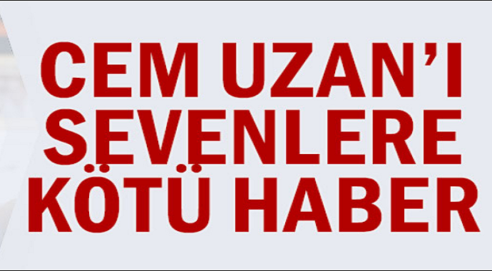 İşadamı Cem Uzan Kaza Geçirdi