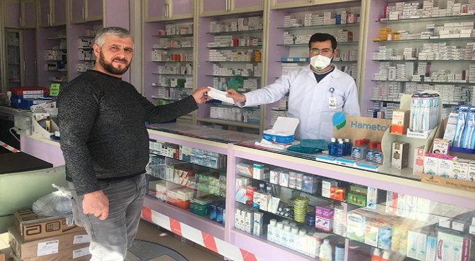 Adıyaman Besni’de eczaneler ücretsiz maske dağıtımı yapacak
