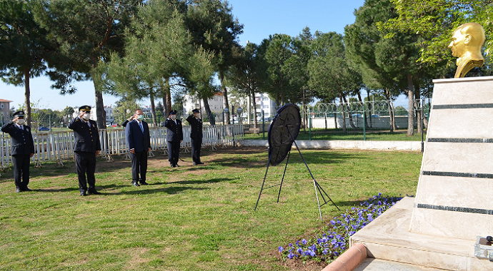 Aydın Didim’de Polis Haftası sosyal mesafeyle kutlandı