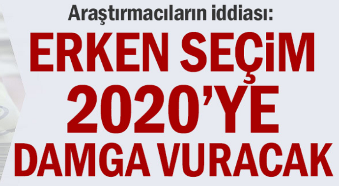 Erken seçim 2020’ye damga vuracak! Kanal İstanbul tartışmasından iktidar zarar görür mü?