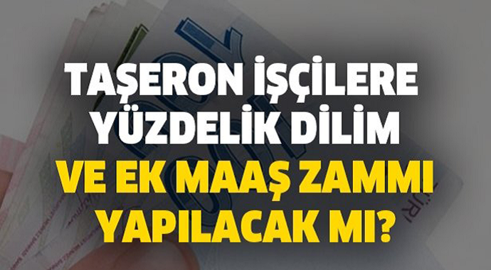 4/D, Taşeron Ve Kamu İşçilerine Yapılacak Ek Ödeme İçin Yeni Gelişme