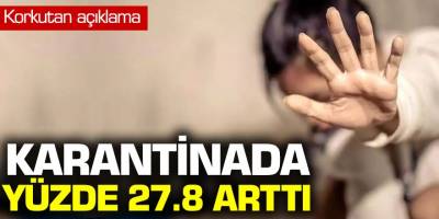 Sosyo Politik Saha Araştırması Merkezi: Karantinada kadına şiddet yüzde 27.8 arttı