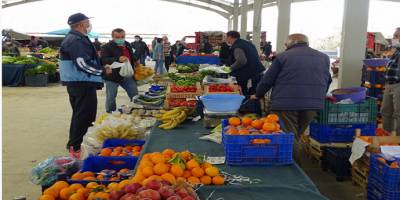 Kütahya'nın Tavşanlı ilçenin pazarcı esnafından Tavşanlı Belediyesi'ne tepki