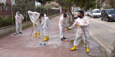 Bursa Mustafakemalpaşa'da salgınla mücadele üst seviyeye çıkarıldı