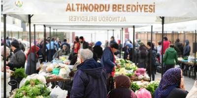 Altınordu Belediyeden üreticiye destek