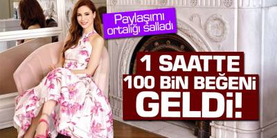 Mine Tugay, Paylaşımı İle Sosyal Medyayı Salladı! 1 Saatte 100 Bin Beğeni Aldı