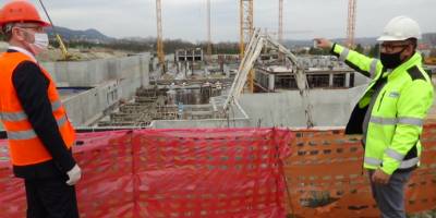 Başkan Ceyhun: "Hastane inşaatımız hızla ilerliyor"