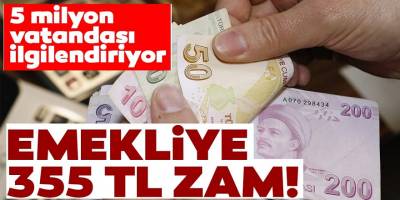 Milyonlarca kişinin gözü bu haberde! Emekliye intibak ile 355 TL zam müjdesi