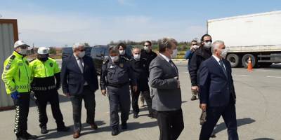 Tekirdağ Valisi Aziz Yıldırım, Malkara sınır kontrol noktasını inceledi