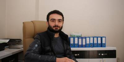 Oltulu Genç iş adamlarından Ahmet Alkan; ‘Biz bize yeteriz’ dedi bağışını yaptı