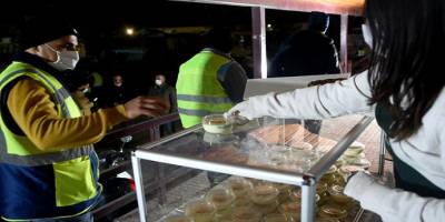 Tepebaşı Belediyesi 360 Temizlik emekçilerine keşkül ikramı