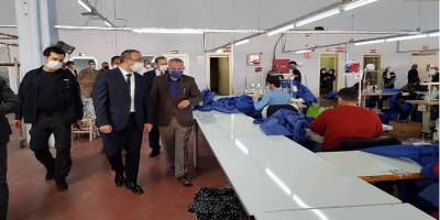 Kilis Valisi Soytürk OSB’de üretim yapan tesisleri denetledi