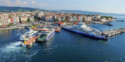 Çanakkale’nin Bozcaada ilçesinde feribot seferleri 1 güne indirildi