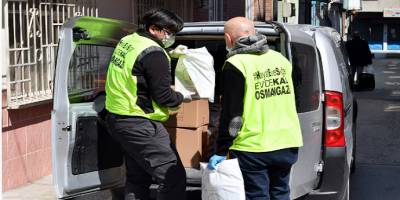 Osmangazi Belediyesi ramazan için et ve süt ürünleri ile çocuklara özel paket