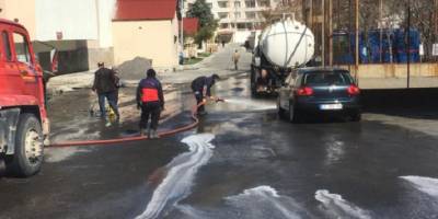 Hakkari Belediyesi tedbirlerine devam ediyor