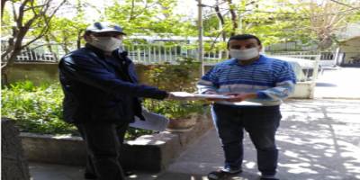 Burdur'da PTT Kargo ücretsiz maske dağıtımına başladı