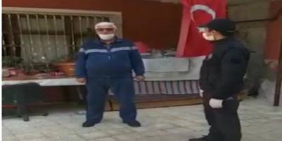 67 yaşındaki Osman Kutlu Emekli maaşının yarısını "Biz Bize Yeteriz Türkiyem" kampanyasına bağışladı