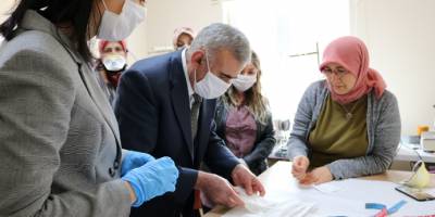 Bursa'nın Keles ilçesinde kimse maskesiz kalmayacak