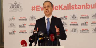 İstanbul Valisi Yerlikaya: “Toplam 1 milyon 110 bin maskeyi bugün teslim ediyoruz”