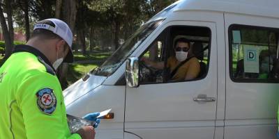 Denizli'de kullanım alanı fazla olan yerlerde 'korona' denetimi yapıldı