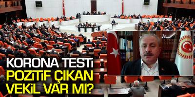 Mustafa Şentop Açıkladı: Korona Testi Pozitif Çıkan Vekil Var Mı?