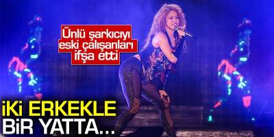 Ünlü şarkıcıyı eski çalışanları ifşa etti! İki erkekle bir yatta...